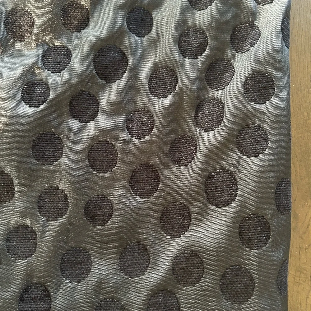 Loft NWT black polka dot pencil skirt